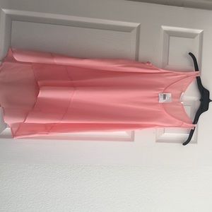 Lush pink Sleeveless Tunic